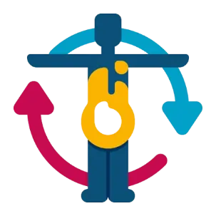 Gear icon representing metabolic function